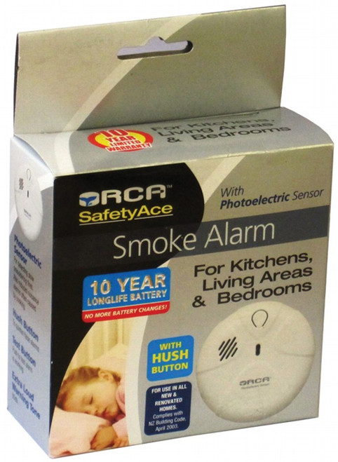 ORCA SMOKE ALARM, 10 YR LITHIUM BATTERY