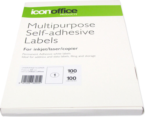 OKIN MULTIPURPOSE LABELS L01, PKT 100