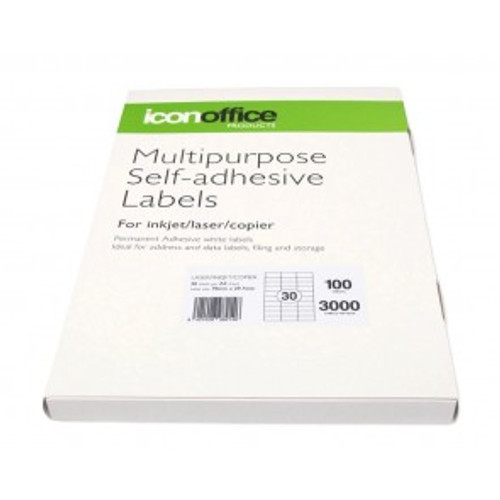 OKIN MULTIPURPOSE LABELS L30, PKT 100