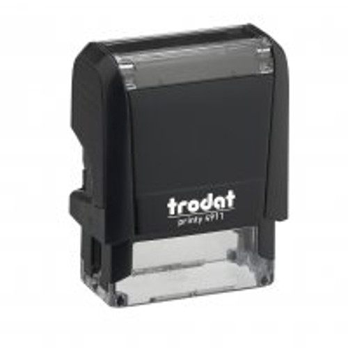 TRODAT 4911 SELF-INKING STAMP (BLACK INK)