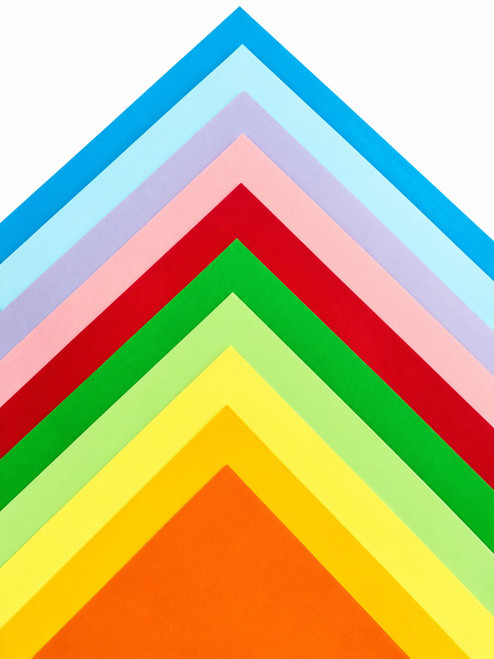 A3 COLOURED SUGAR PAPER, PKT 100