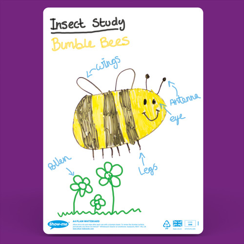 A4 ORIGINAL SHOW-ME MINI WHITEBOARD