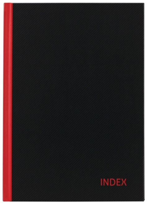 MARBIG A5 INDEXED NOTEBOOK, 100 LEAF