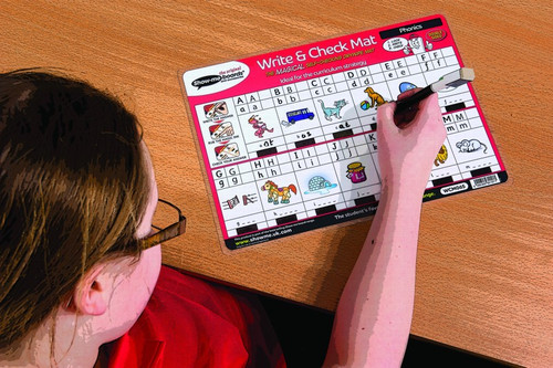 WRITE & CHECK MATS ASSORTED MATHS PACK OF 10