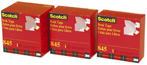 SCOTCH 845 BOOK TAPE 50MM X13.7M