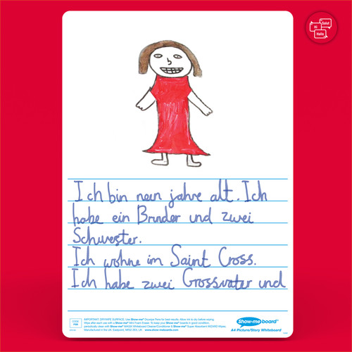 SHOW-ME PICTURE STORY MINI WHITEBOARD