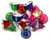 TRIANGLE COLOURED BELLS, PKT 15