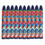 HARD WAX CRAYONS, PKT 10 (BLUE)