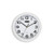 CARVEN WALL CLOCK 250MM WHITE