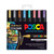 UNI POSCA MARKER PACK METALLIC PKT 8