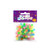 CRAFT BEADS GLOW COLOURS 8MM 80PC