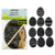 EASTER SCRATCH ART EGGS, PKT 10