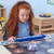BLUE-BOT PROGRAMMABLE FLOOR ROBOT, SET OF 6