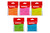 KORES NEON STICKY NOTES - 75MM X 75MM