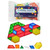 TRANSPARENT RECESSED PATTERN BLOCKS 49PC