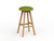 LUNA BUTTON BARSTOOL (VARIOUS COLOURS) LUNA BUTTON BARSTOOL (VARIOUS COLOURS)