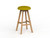 LUNA BUTTON BARSTOOL (VARIOUS COLOURS) LUNA BUTTON BARSTOOL (VARIOUS COLOURS)