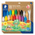 STAEDTLER NORIS JUNIOR WAX CRAYONS (PACK OF 18)