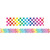 RAINBOW CHECKERED BORDER PKT 12