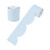 BLUE PATTERNED ROLLED SCALLOPED BORDER 15.2M