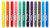 QIZZLE MONSTER MARKERS, PKT 12