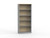 ECHO BOOKCASE 1800H (MAPLE SILVER)