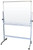 MOBILE DOUBLE-SIDED WHITEBOARD 120 X 150CM