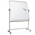 PORCELAIN MOBILE PIVOTING WHITEBOARD 1800 X 1200MM