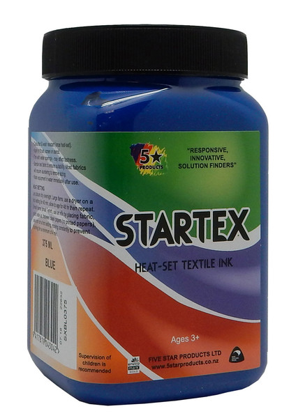 STARTEX TEXTILE INK - 375 ML (BLUE)