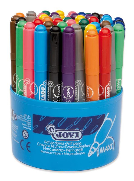 JOVI MAXI FIBRE TIP PENS, POT48