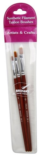 28-V BRUSH SET TAKLON SHADER