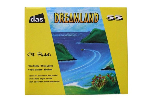 DREAMLAND OIL PASTELS LARGE, PKT 55
