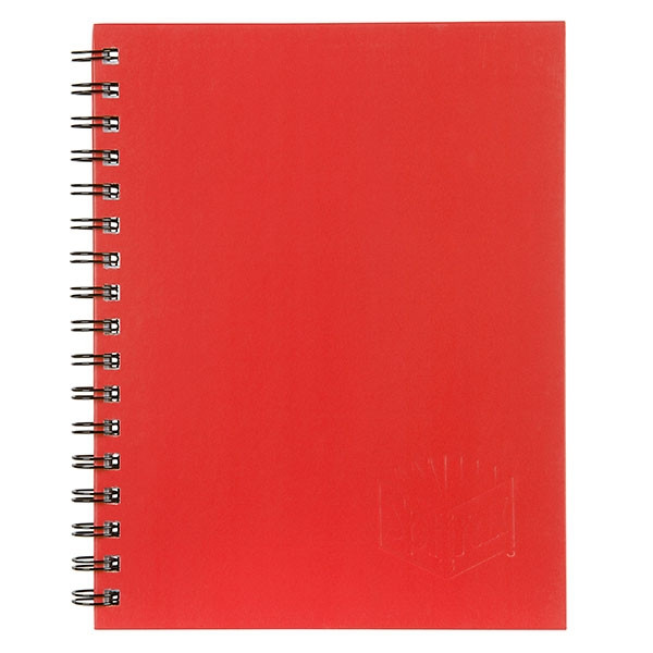 SPIRAX 511 HARD COVER NOTEBOOK, RED