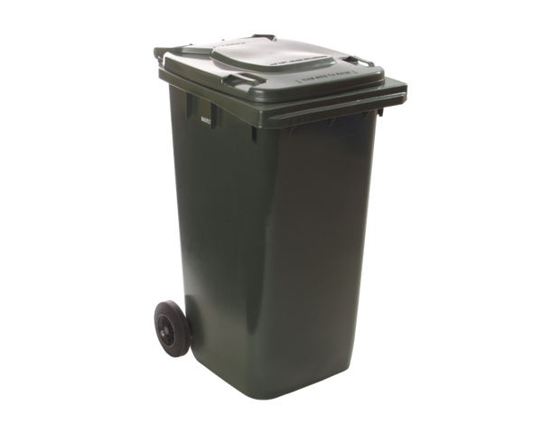 WHEELIE BIN, 120LITRE, EACH (GREEN)