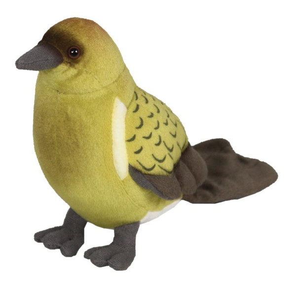 PLUSH NATIVE BIRD TOY (BELLBIRD)