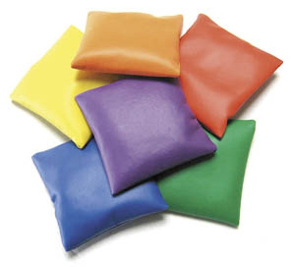 BEAN BAG SQUARES 10X10CM, SET 6