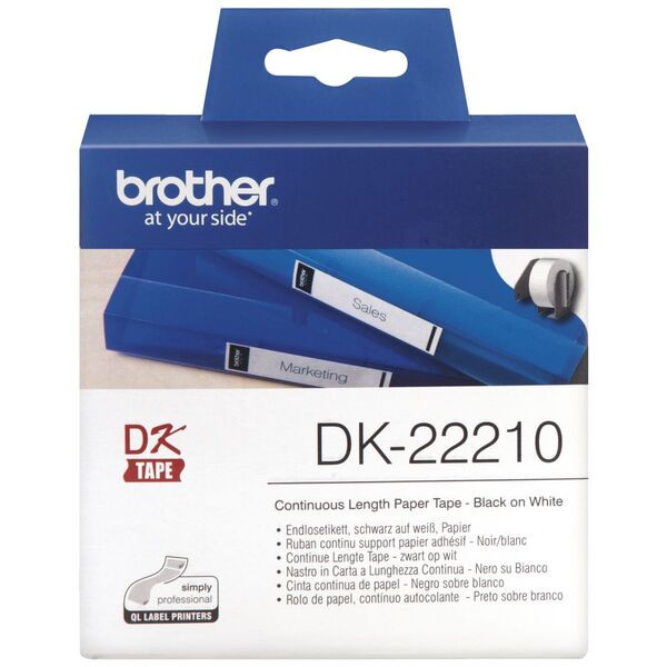 BROTHER DK22210 PAPER TAPE