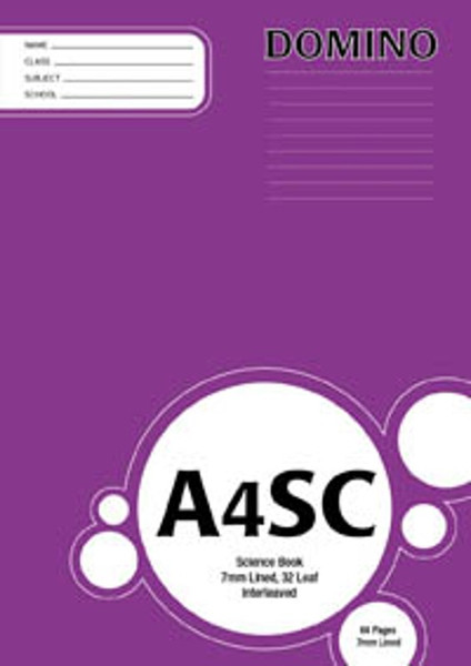 A4SC SCIENCE BOOK