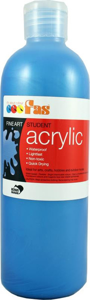 FAS STUDENT ACRYLIC METALLIC PAINT 500ML