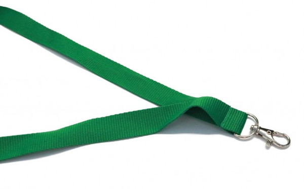 20MM LANYARD PLAIN (DARK GREEN)