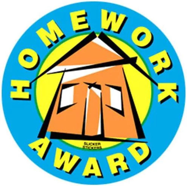 HOMEWORK AWARD STICKERS PKT 100