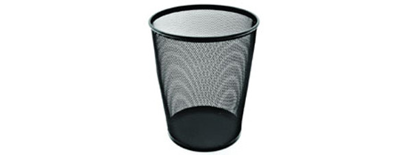 MESH ROUND WASTE BIN 19 LITRE (BLACK)