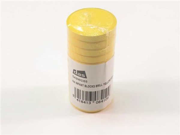 SENIOR TEMPERA PAINT DISCS (BRILLIANT YELLOW)