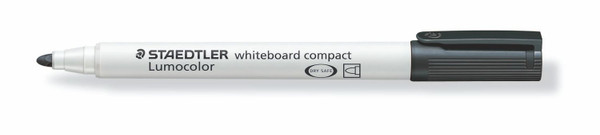 STAEDTLER 341 COMPACT WHITEBOARD MARKER, BLACK