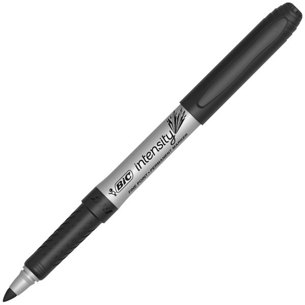 BIC INTENSITY FINE PERMANENT MARKER, BLACK