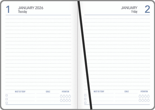 2026 COLLINS A51 COLOURED EDGE DIARY (BLUE) 2026 COLLINS A51 COLOURED EDGE DIARY (BLUE)