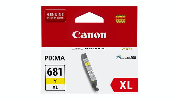 CANON CLI681XL YELLOW INK CARTRIDGE