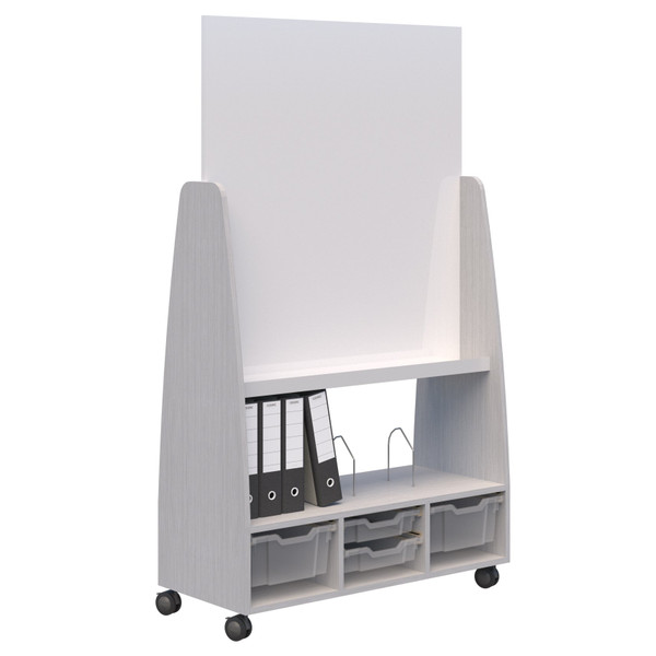 AKO MOBILE WHITEBOARD - SILVER