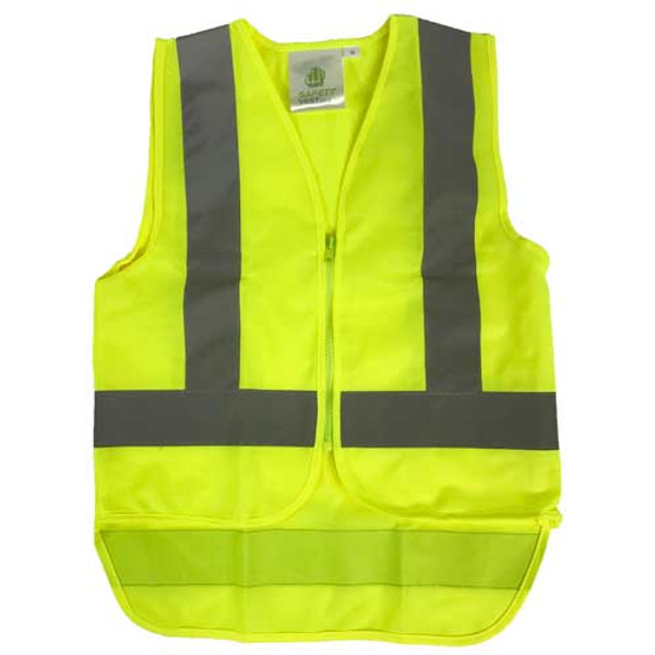 KIDS YELLOW HI VIS - LARGE (7-10 YEARS OLD)