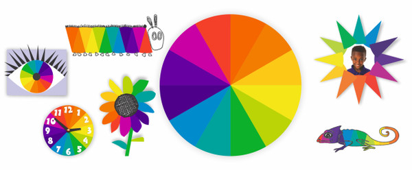 COLOUR WHEEL MOSAICS, PKT 576